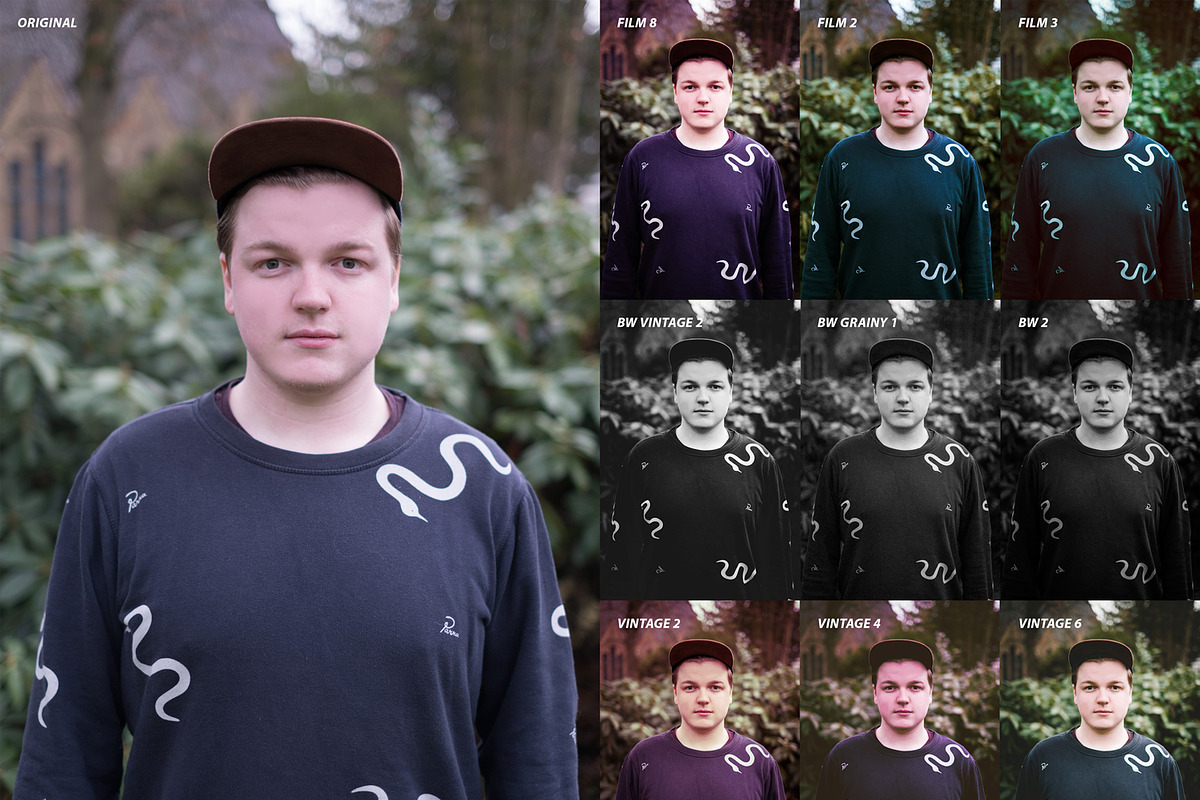 Wolfpack - Lightroom starter pack preview 2