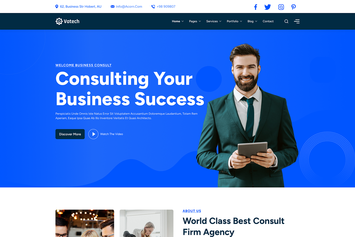 Vatech - Technology Solutions Figma, an UI Kit Template by AliThemes (Photo 17 of 17)