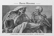 The Danse Macabre Procreate Kit, a Brush Add-On by Digi Life (Thumbnail 1 of 13)