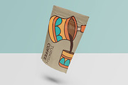 Coffee doodle illustrations set, an Icon by Gulnarart (Thumbnail 5 of 5)