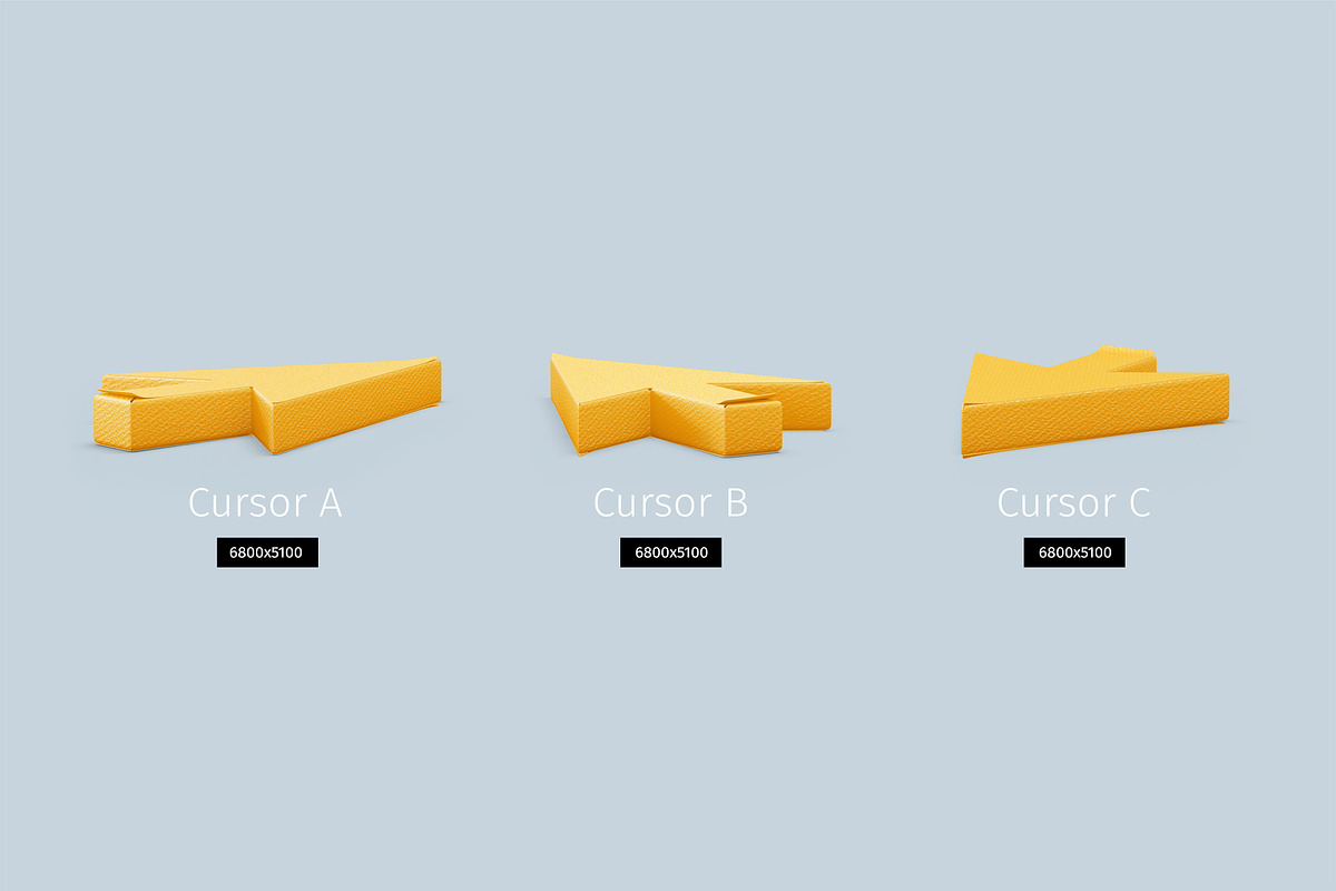 Papercraft cursor, an Object Graphic by TITO (Photo 3 of 3)