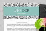 Modena | Resume & Cover Letter, a Resume Template by Gabellare (Thumbnail 3 of 4)