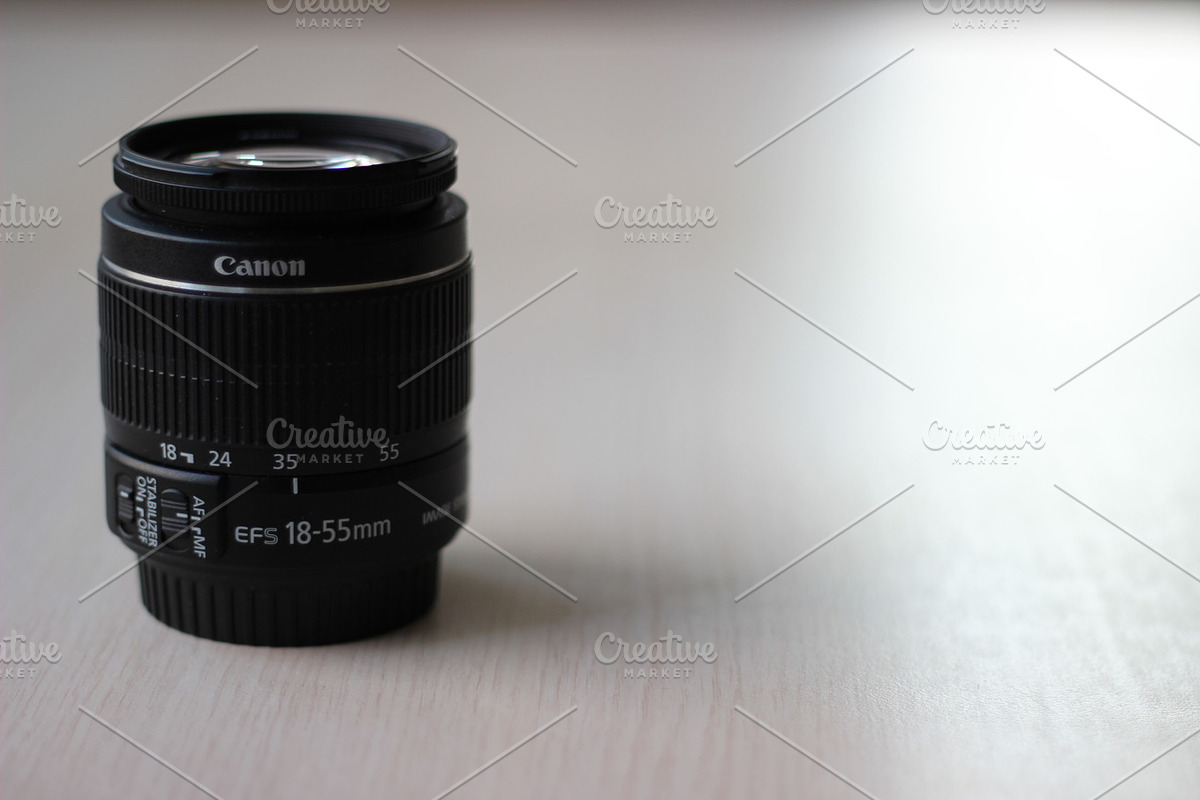 Canon lens stock photograph, a Technology Photo by Beshr Abdulhadi (Photo 1 of 5)