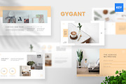 Gygant Minimal Keynote, a Presentation Template by desvibes (Thumbnail 1 of 5)