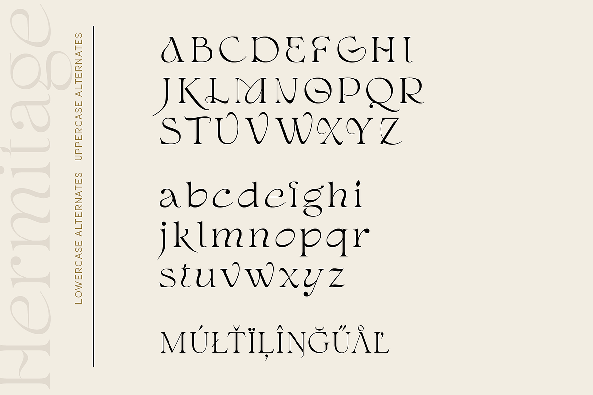 Hermitage, a Serif Font by Larin Type Co. (Photo 12 of 12)