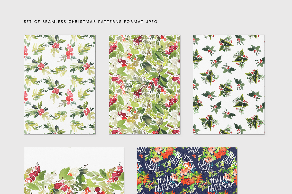 Christmas set of cards and patterns, a Card Template by Karma (Photo 3 of 5)