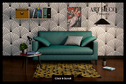 Art Deco vector patterns, a Pattern Graphic by Designnina Shop (Thumbnail 6 of 8)