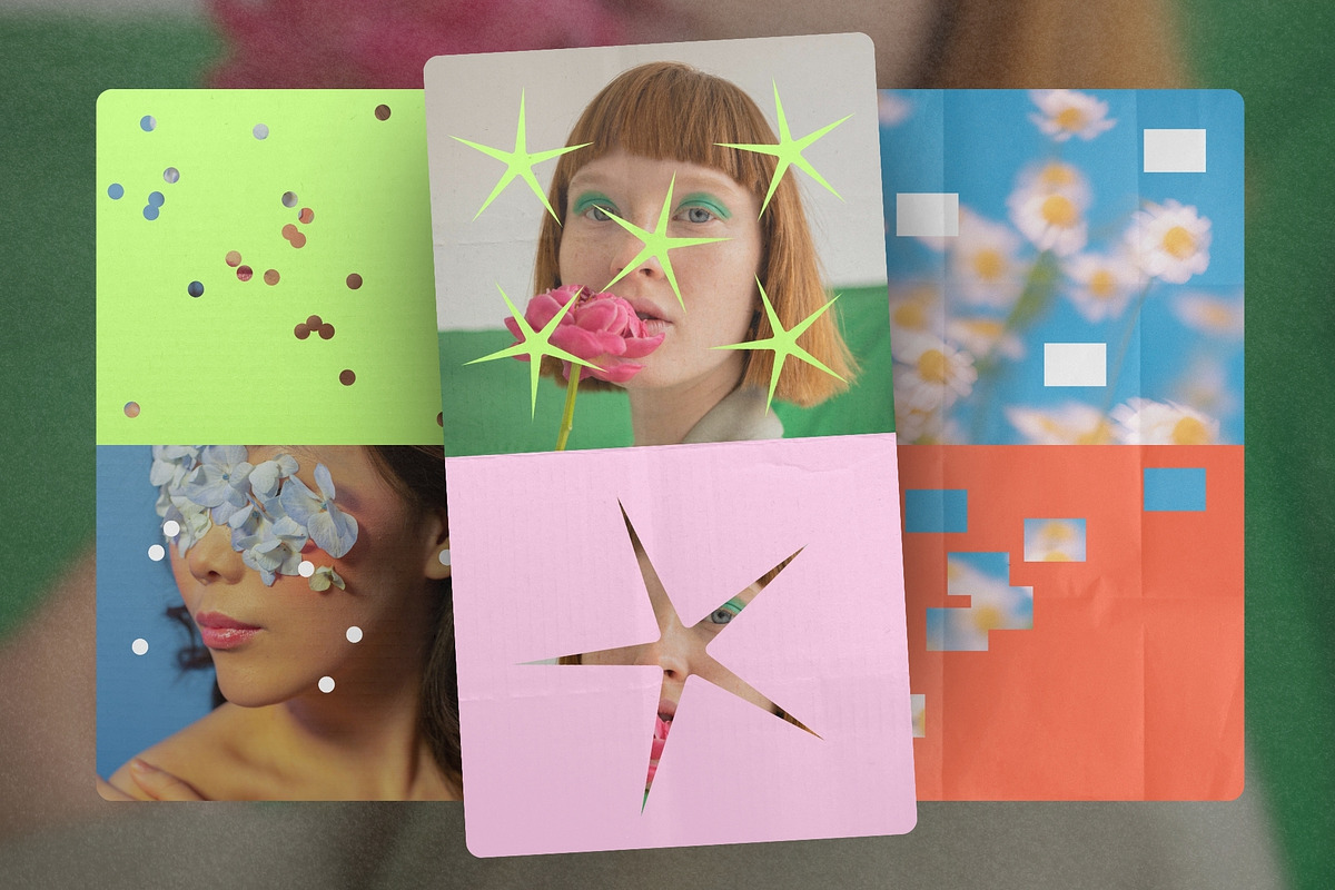 Story Gap: Collage Frame Templates, a Social Media Template by Anastasiia VNSK (Photo 7 of 15)