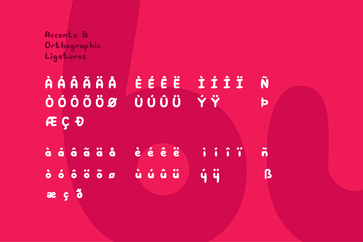 Bublont Typeface preview 5