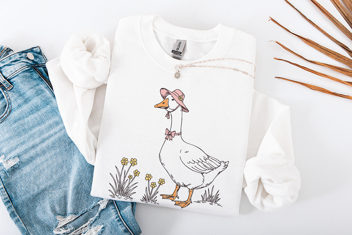 Spring Silly Goose PNG Digital, an Illustration by SharpMarketplace (Photo 4 of 9)