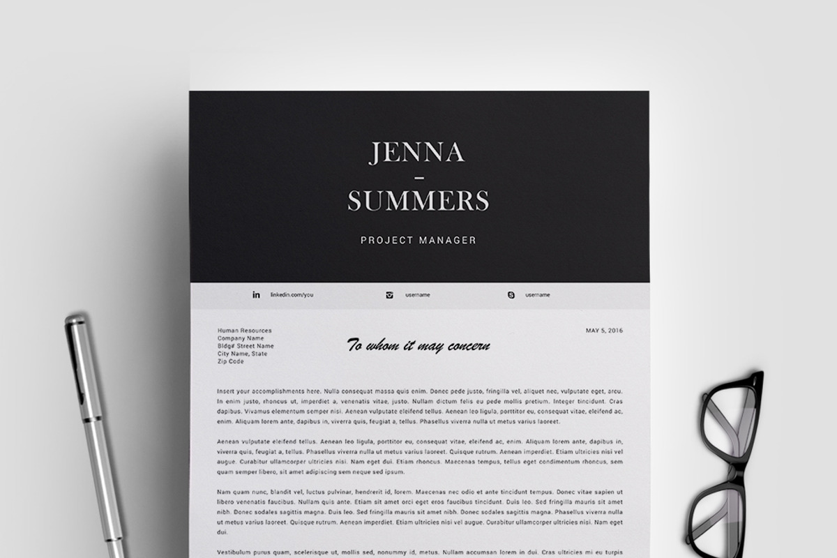 Resume Template / CV Template, a Resume Template by Resume21 (Photo 3 of 5)