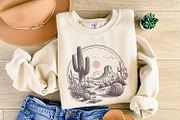 Serene Desert Landscape, an Illustration by SharpMarketplace (Thumbnail 4 of 9)