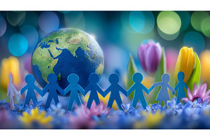 World Earth Day is marked by a, a Nature Photo by ZinetroN