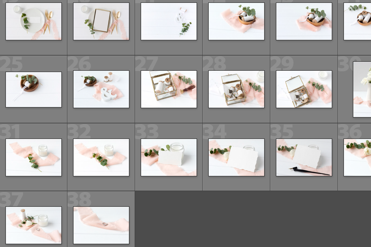 Elegant Blush Wedding Mockup Bundle, a Packaging Mockup by Marsala Digital (Photo 16 of 17)