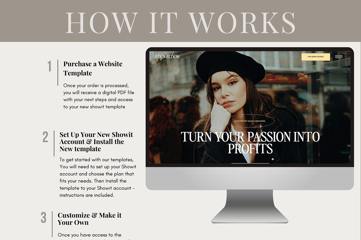 Showit Website | Eden Bloom, a Websites & App Template by thrivedigitally (Photo 7 of 9)
