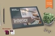 A4 Interiors Landscape Brochure Temp, a Brochure Template by TypeMakers (Thumbnail 1 of 6)