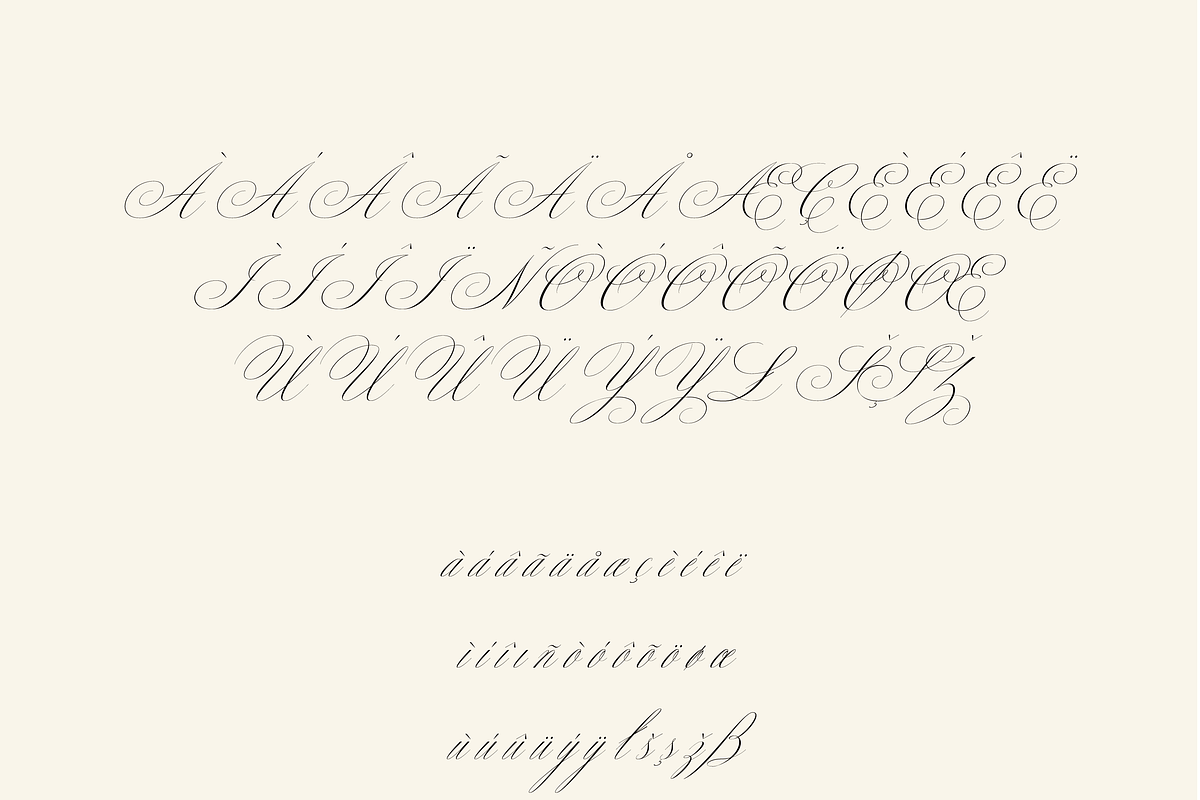 Allegra Script, a Script Font by Creative Foundry (Photo 8 of 8)