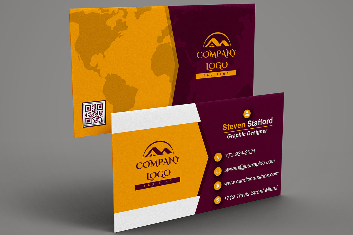 Clean Modern Business Card preview 3