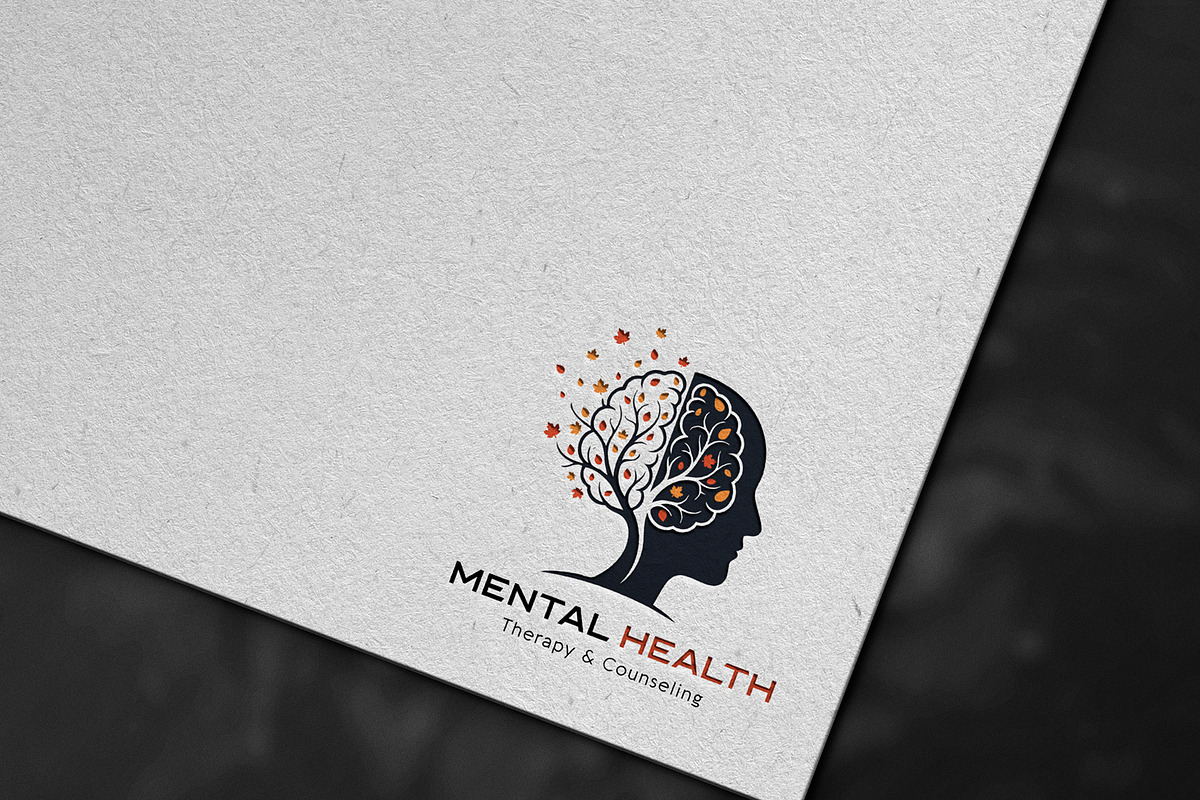 Mental Health Logo Template, a Branding & Logo Template by YUDesignStore (Photo 5 of 6)