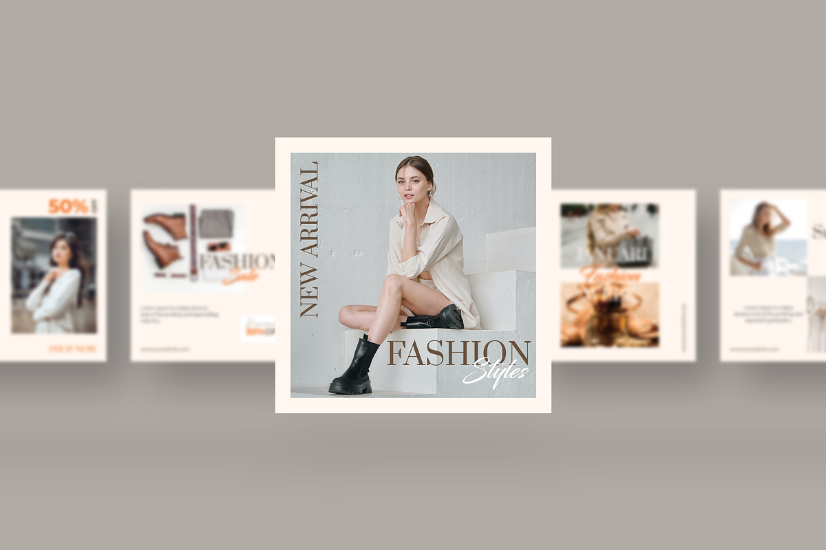 Fashion Style - Instagram Post, a Social Media Template by UnicodeID (Photo 3 of 4)
