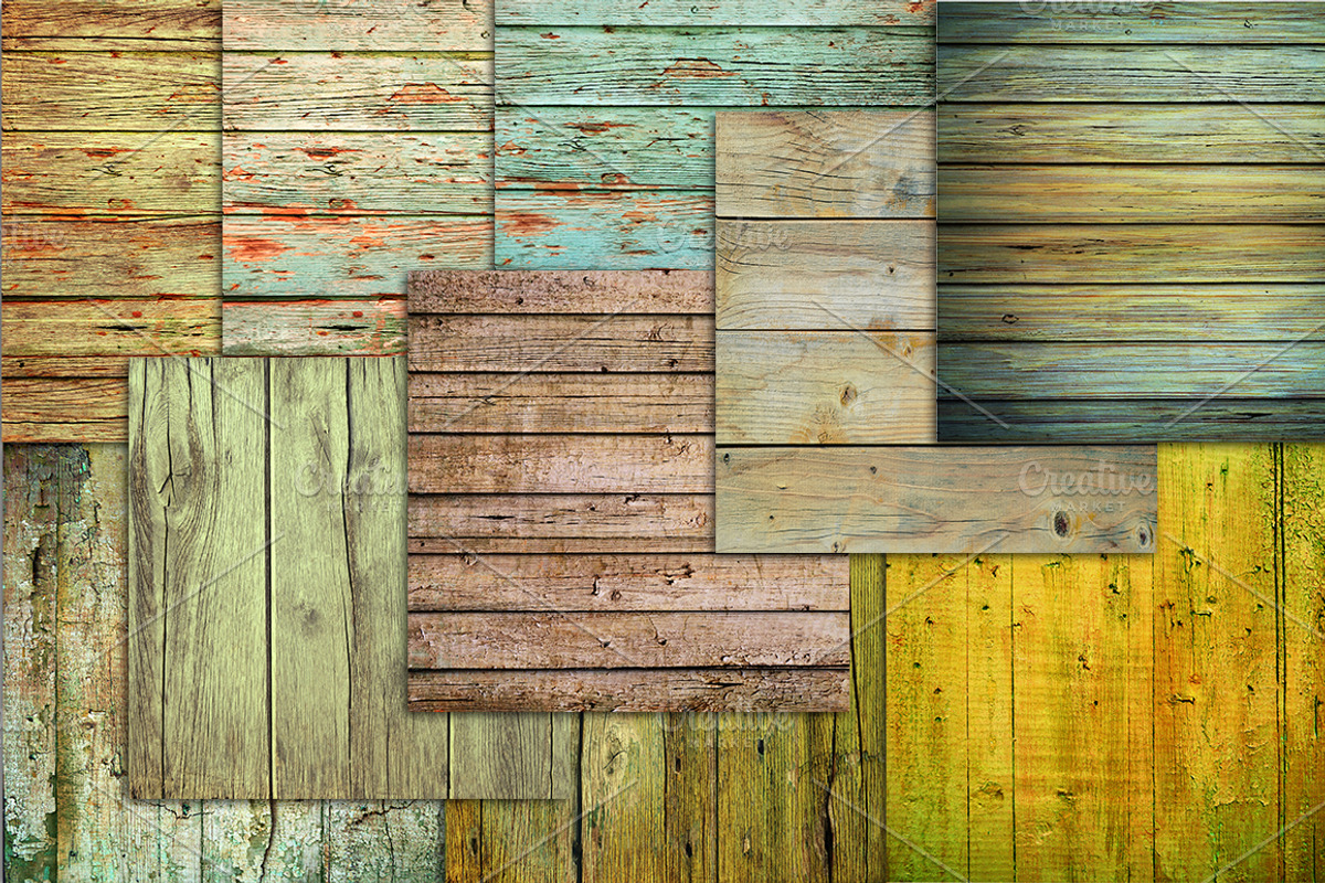 WOOD TEXTURES DISTRESSED BACKGROUNDS preview 3
