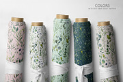 Eucalyptus. Watercolor collection., a Pattern Graphic by HannaStudio (Thumbnail 4 of 9)