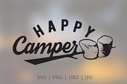 Happy Camper SVG, Family Camping SVG, a Graphic by Applied Arts (Thumbnail 2 of 5)