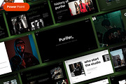 Purifer – Business PowerPoint, a Presentation Template by Dens Creative Studio (Thumbnail 1 of 6)