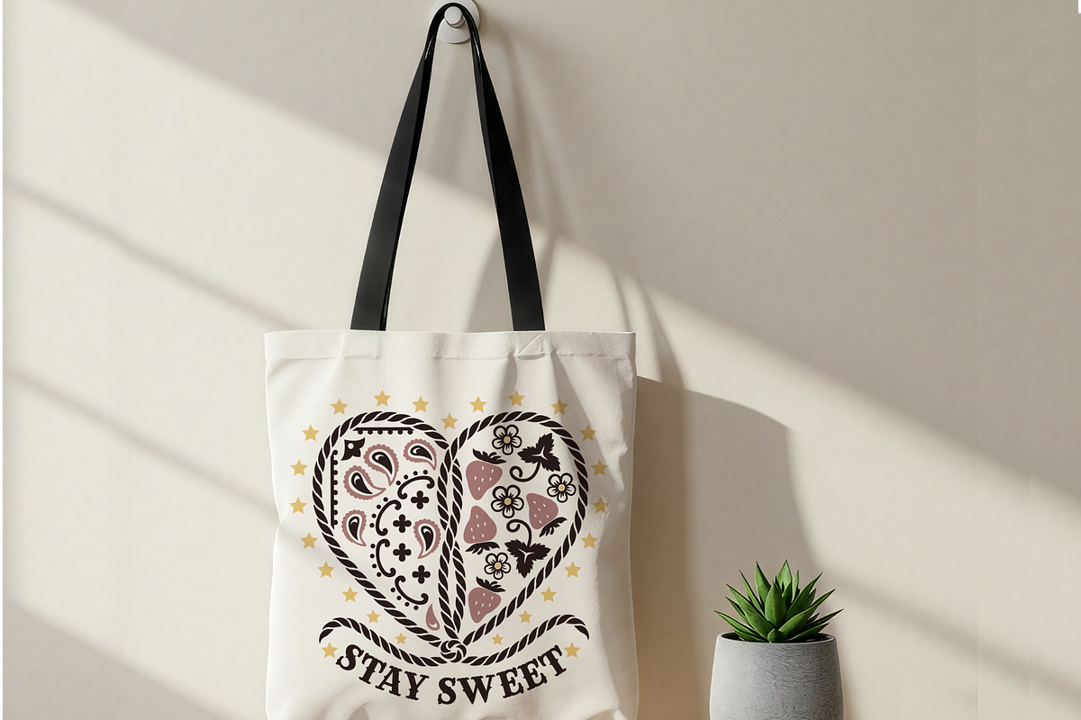 Cowgirl SVG Bandana Strawberry decor, a Graphic by TanchaArt (Photo 6 of 10)
