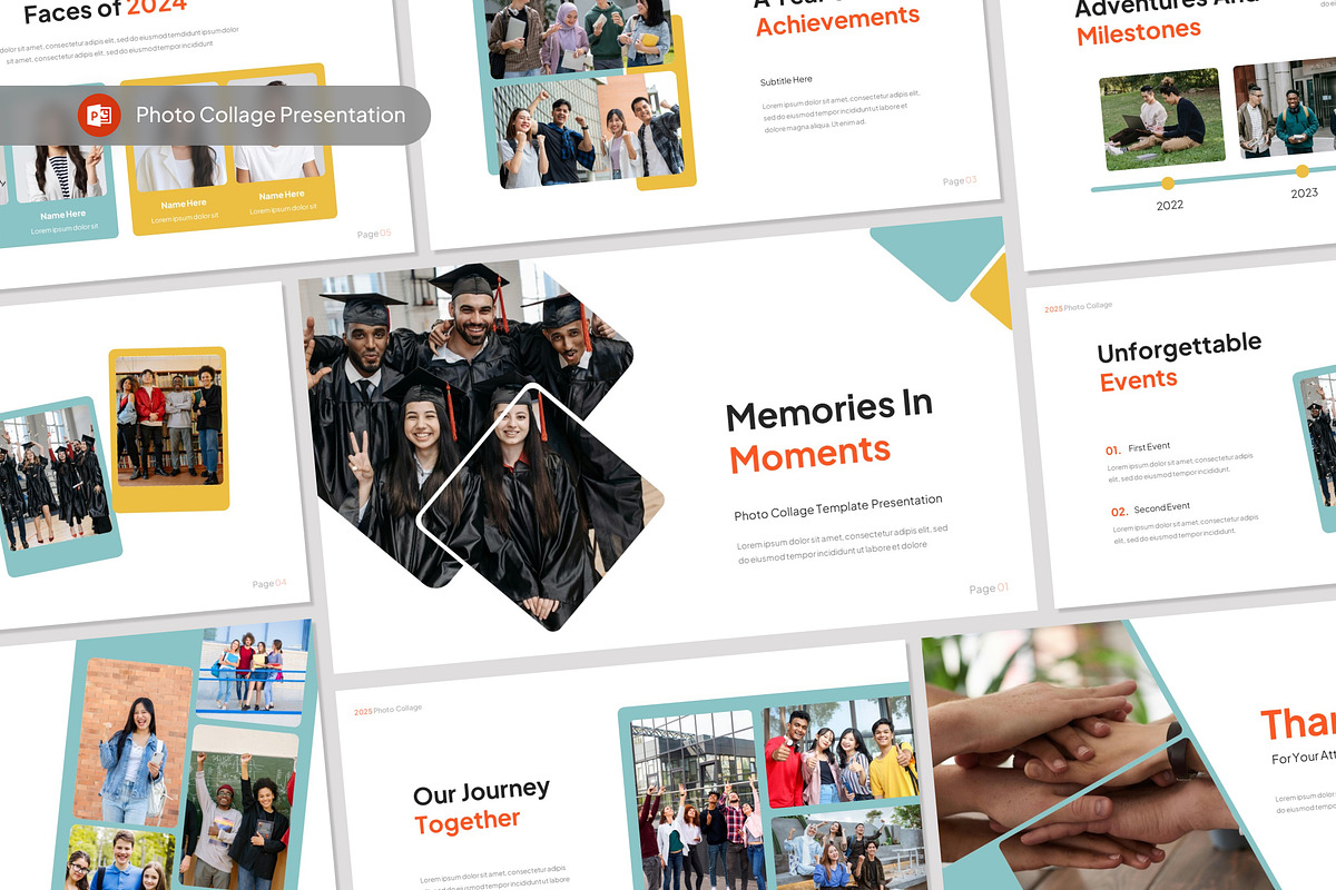 Photo Collage Presentation PPT, a Presentation Template by Antstheme (Photo 1 of 3)