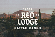 REDLODGE FONT DUO + Extra, a Handwritten Font by Davide Bassu (Thumbnail 6 of 14)