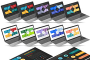 Infographics Powerpoint Presentation, a Presentation Template by Graphicgo (Thumbnail 4 of 16)