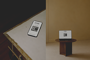 Editorial Branding Mockup Collection, a Mac Mockup by Atelier Contour (Thumbnail 4 of 8)