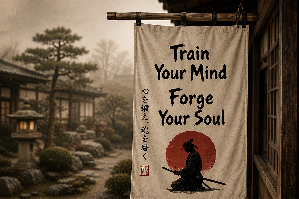Bushido Spirit - Japanese Brush Font, a Handwritten Font by overlaytemplates (Photo 2 of 5)