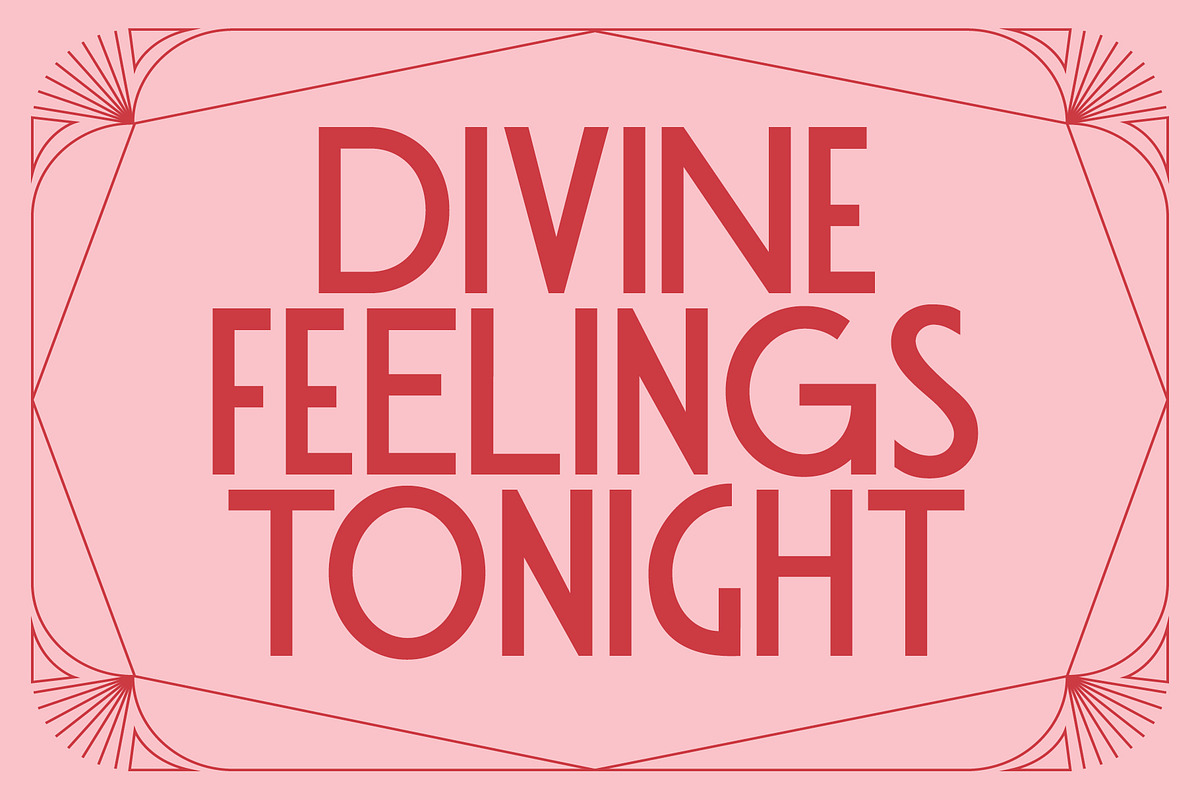 Paradise Moon l Art Deco Font, a Sans Serif Font by BilberryCreates (Photo 3 of 12)