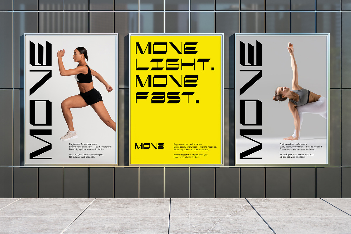 Geoska – Sci-fi Display Font, a Sans Serif Font by Invasi Studio (Photo 7 of 10)