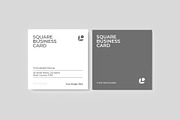Square Business Card PSD Mockup, an Advertising Mockup by graphypix (Thumbnail 4 of 4)
