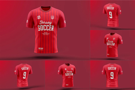 Soccer T-shirt Mock-up