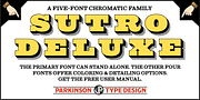 Sutro Deluxe, a Slab Serif Font by Parkinson Type Design (Thumbnail 6 of 7)