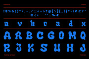 Slowley Font | Retro Bubble Font, a Handwritten Font by Koplexs Studio (Thumbnail 13 of 13)