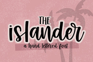 Islander HandLettered Script