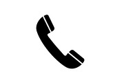 Phone Call Receiver Minimal Icon, an Icon by musafir_fashion (Thumbnail 6 of 10)