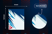 soccer jersey design for sublimation, a Sport Illustration by samsulpassive (Thumbnail 4 of 4)