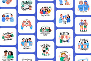 Animated Friends Stickers Pack, an Emoji Icon by Prosymbols (Thumbnail 3 of 5)