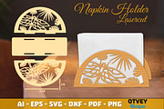 Dragonfly Napkin Holder Lasercut, an Object Graphic by OTVEY DESIGN (Thumbnail 9 of 13)