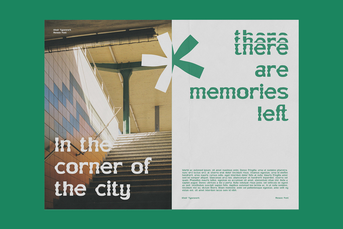 Rewav - Display Font, a Sans Serif Font by Khoir (Photo 3 of 11)