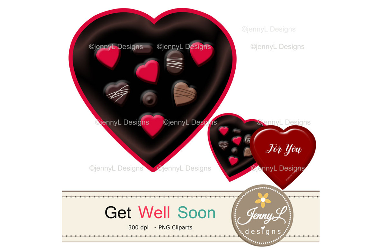 Get Well Soon Digital Papers Clipart, a Pattern Graphic by JennyL Designs (Photo 6 of 9)
