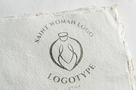 Saint woman logo