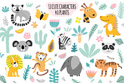 Jungle nursery prints, an Animal Illustration by rosypatterns (Thumbnail 2 of 8)