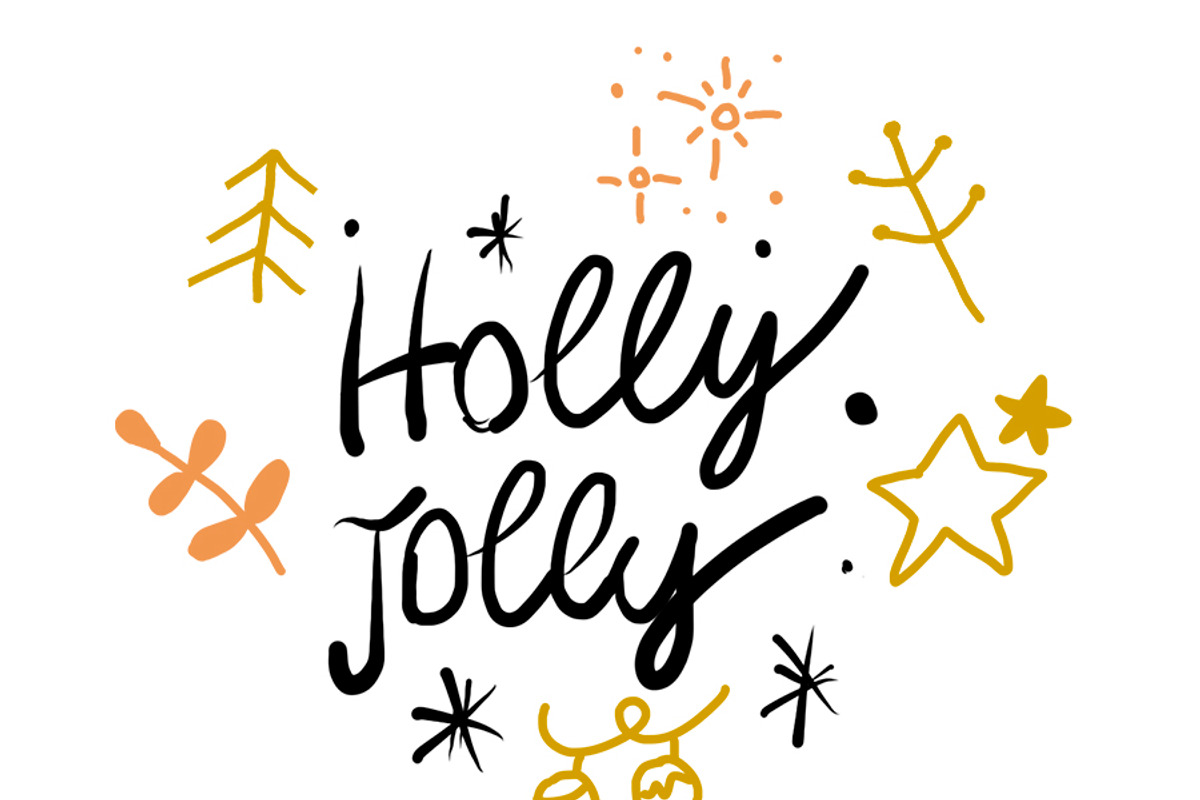 Clipart Christmas photo overlays, a Decorative Illustration by Bamboobear Books Shop (Photo 1 of 7)